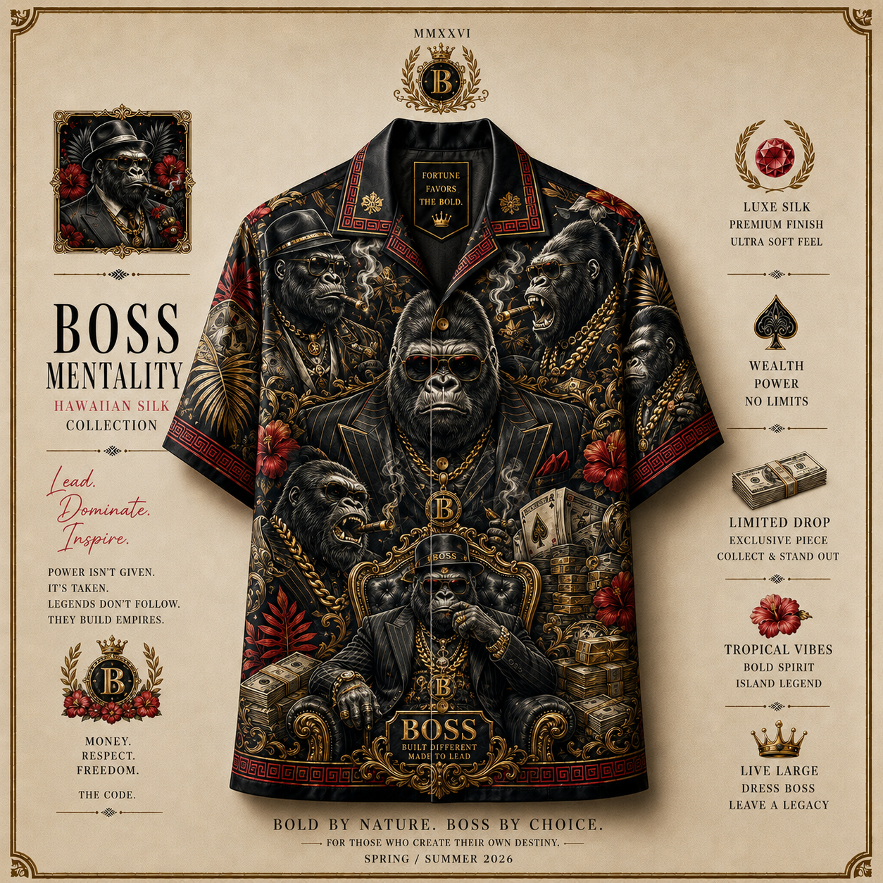 Boss Statement Resort Shirt image 1
