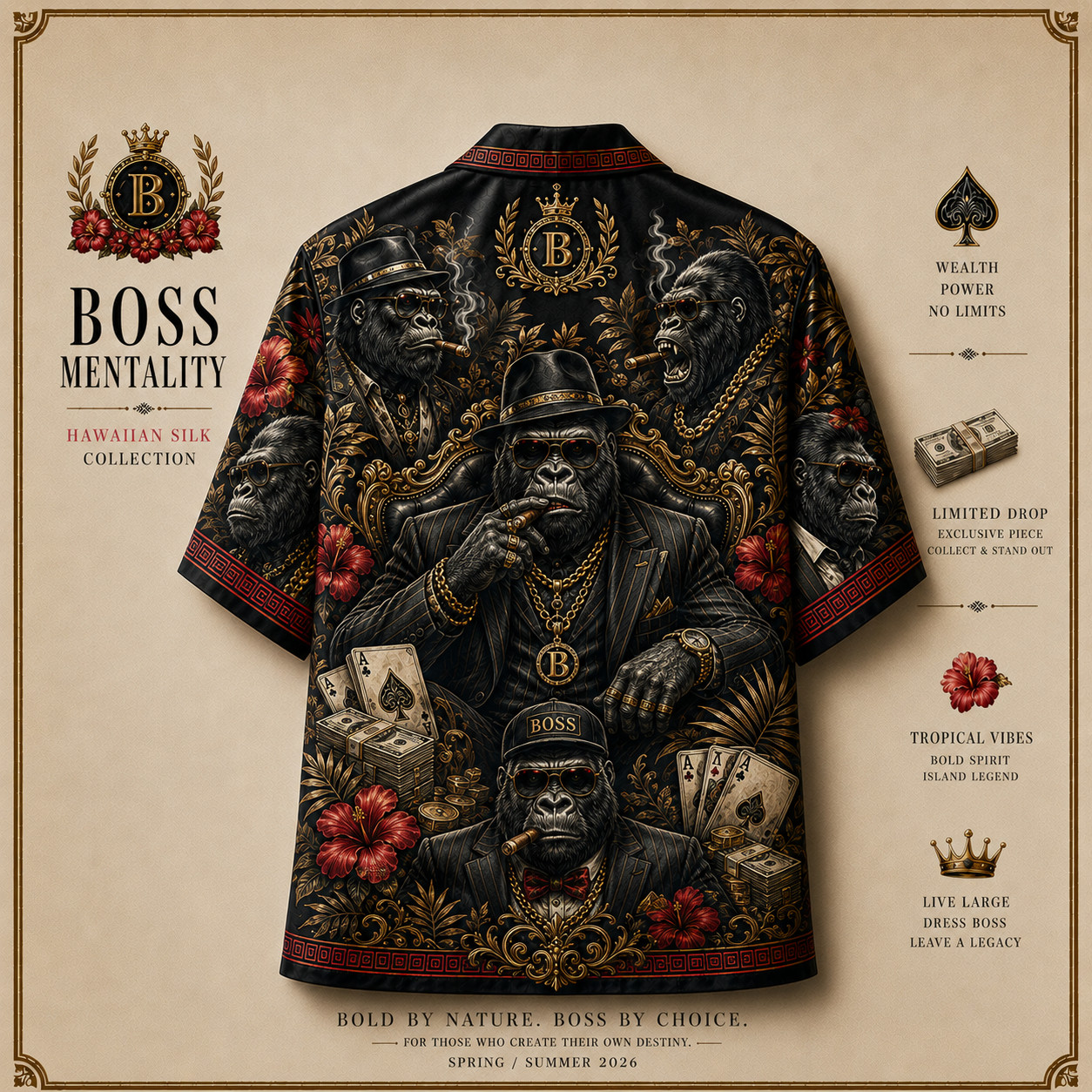 Boss Statement Resort Shirt