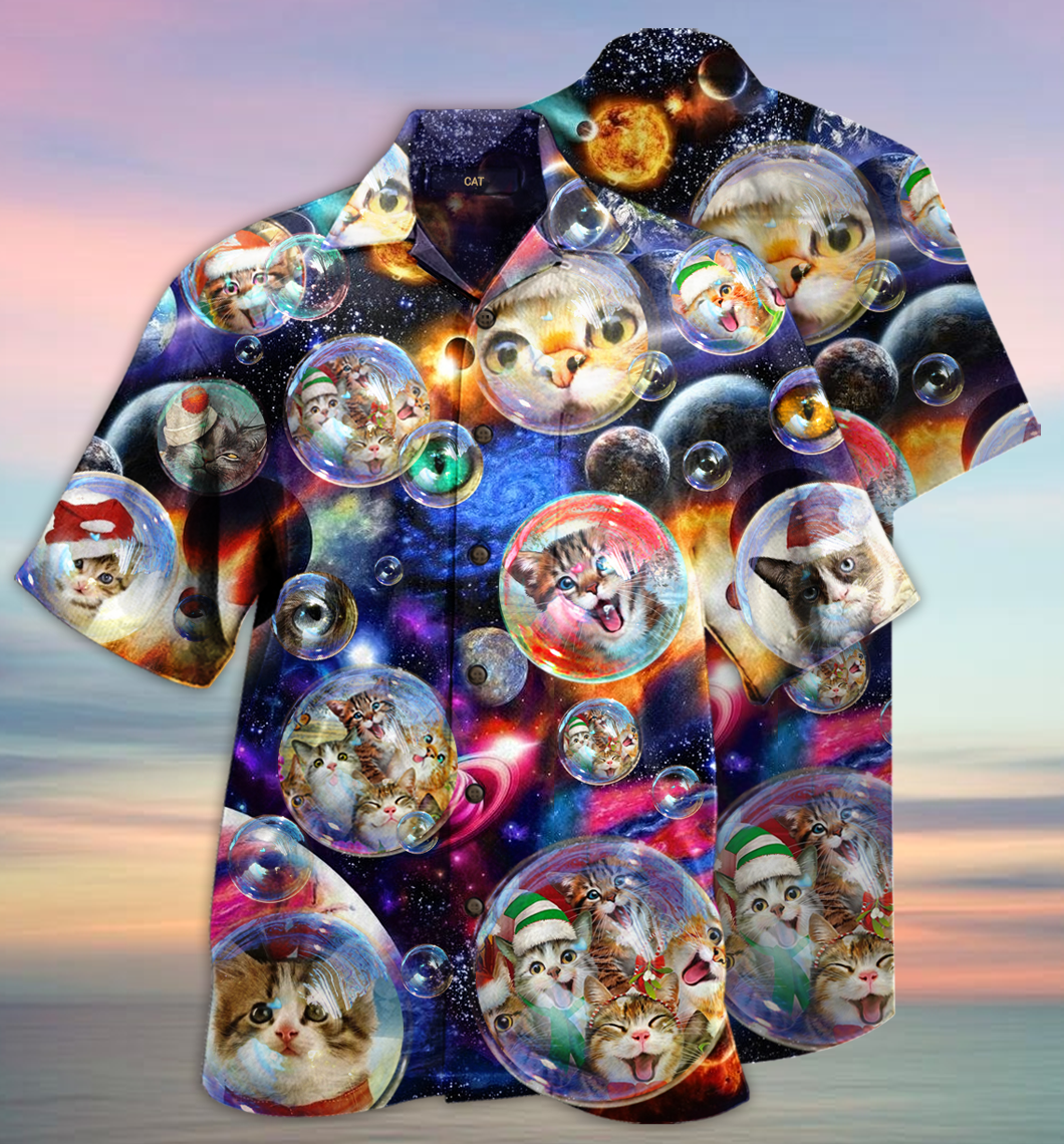 Cosmic Catmas Shirt image 1
